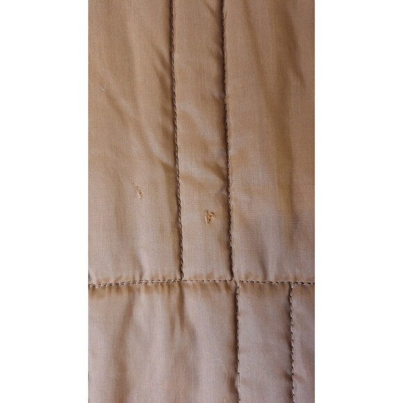 Men's Vtg Sherpa Lined Puffer Vest XXL Snap Button Cabincore Outdoor Gorpcore - Picture 12 of 12